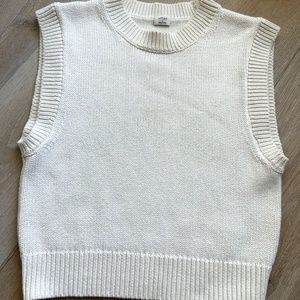 Aritzia Off-White Tank Top
